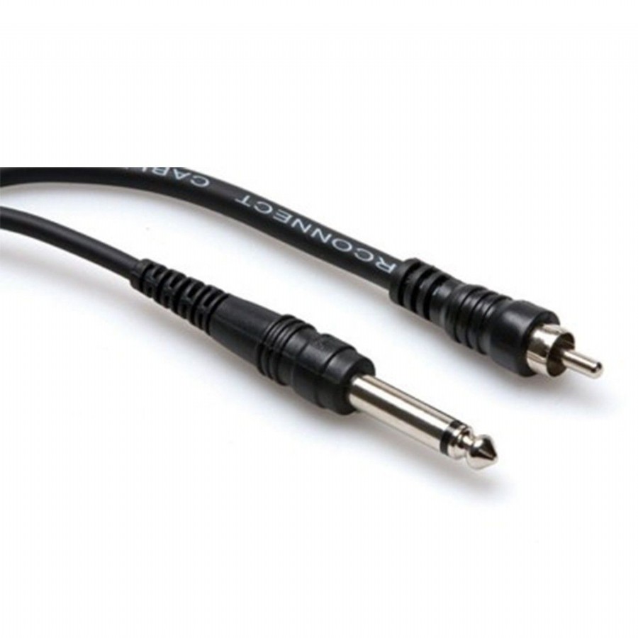 Hosa Technology CPR-Serisi CPR-110 (3 metre) 6.35 mm. Mono (Erkek) - RCA (Erkek)