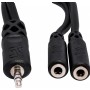 Hosa Technology YMM-232 15 Santim 3.5 mm. Stereo (Erkek) - 2x3.5 mm. Stereo (Dişi)