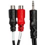 Hosa Technology YRA-154 15 Santim 3.5 mm. Stereo (Erkek) - 2xRCA (Dişi)