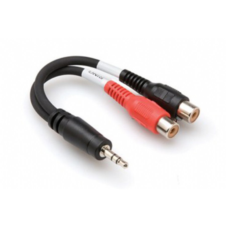 Hosa Technology YRA-154 15 Santim 3.5 mm. Stereo (Erkek) - 2xRCA (Dişi)