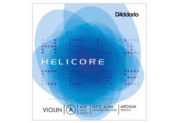 D'addario Helicore H312 - A (La) Medium - Tek Tel - Keman teli
