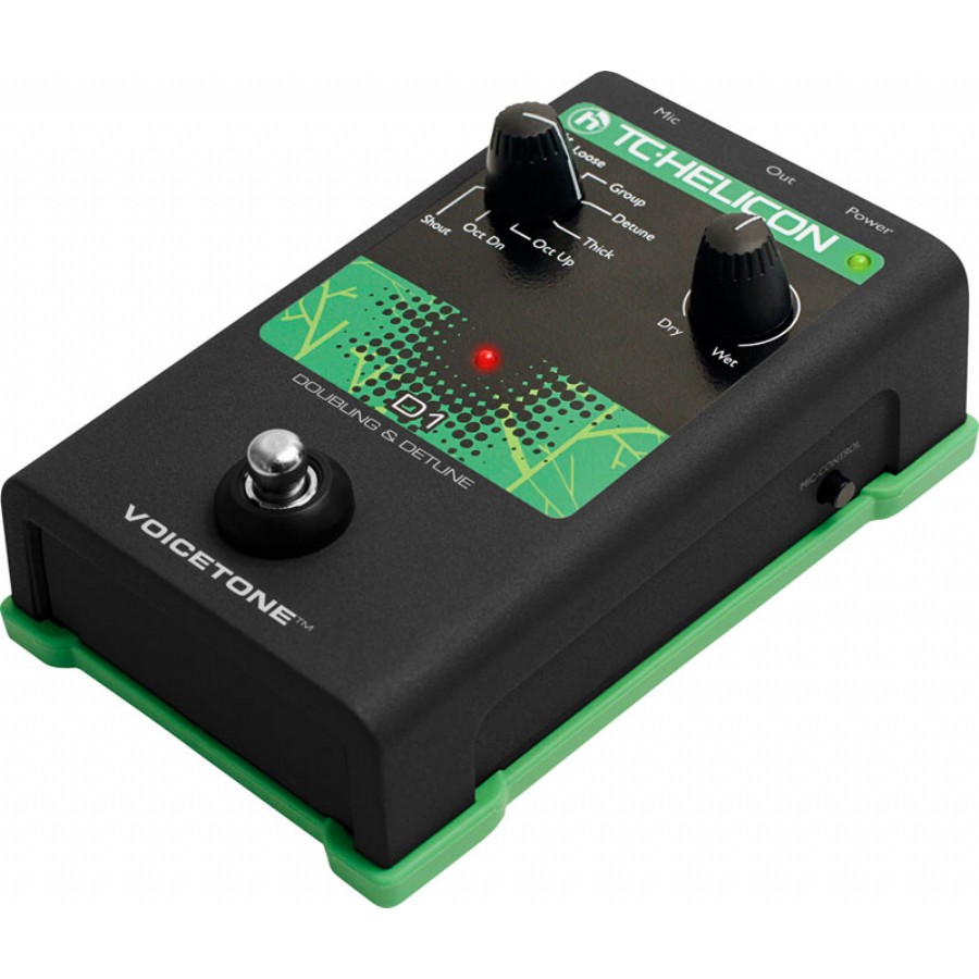 TC-Helicon VoiceTone Single D1 Vokal Pedalı