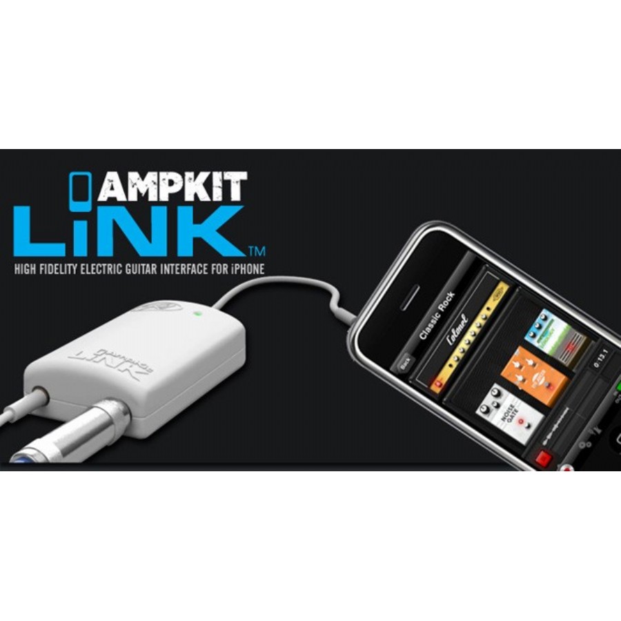 Peavey AmpKit Link Electric Guitar Interface for iPhone iPhone ve iPad için Gitar Kayıt Cihazı