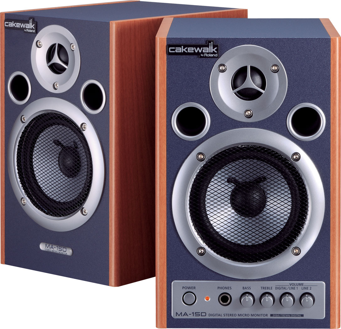 Roland MA-15D Digital Stereo Micro Monitors Woodgrain Fiyatı