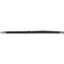 Fender 2 Cotton/Leather Straps Navy