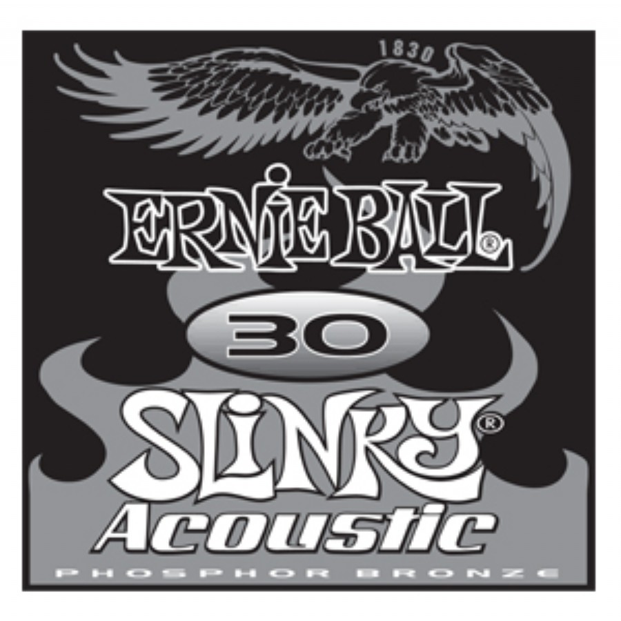 Ernie Ball 1820 Slinky Acoustic Single Strings 030 Tek Tel Akustik Gitar Tek Tel