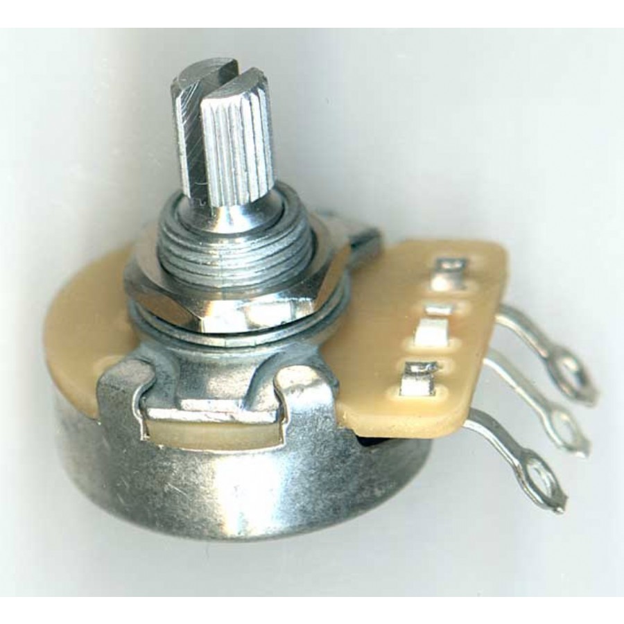 Ernie Ball 6383 - 250K Split Shaft Potentiometer Shaft Potans