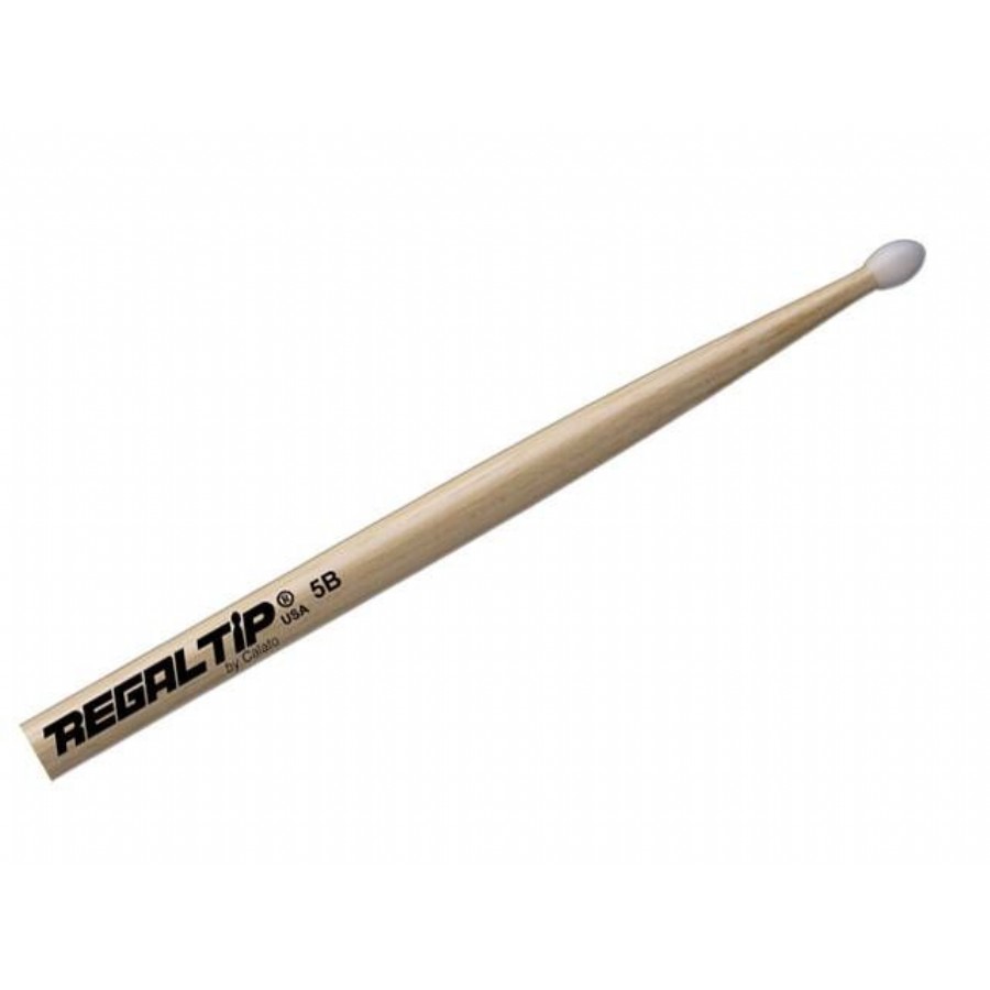 Regal Tip 125NT Hickory 5B Nylon Tip Drumsticks Baget