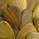 Timber Tones Lignum Vitae (Guaiacum officinale) Pick TTLV4P - Dörtlü Paket
