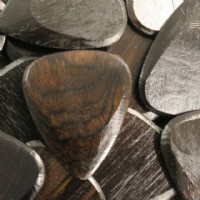 Timber Tone African Ebony (Diospyros mespilifomis) Pick TTAE4P - Dörtlü Paket