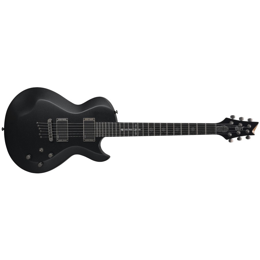 Cort EVL-Z6 BKMS - Black Metallic Satin Elektro Gitar