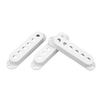 DiMarzio Vintage Strat Pickup Cover (Strat) White - 3 Adet