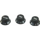 DiMarzio DM2111 Strat Replacement Knob Set Siyah