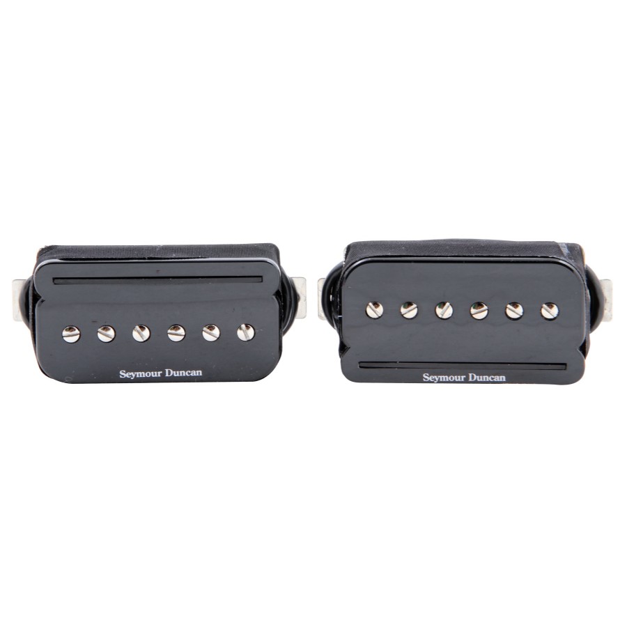 Seymour Duncan SHPR-1S P-Rails Pickup Set Siyah Manyetik Seti