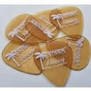 Fender California Clear Picks Gold - Heavy - 1 Adet