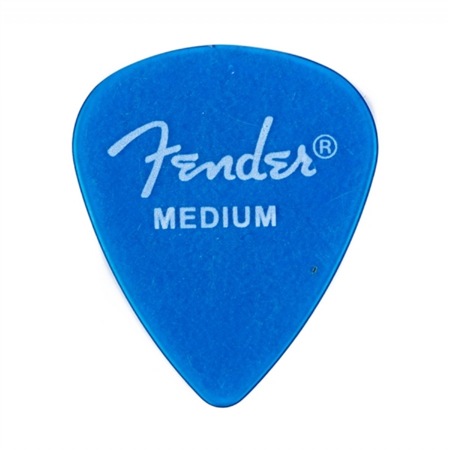 Fender California Clear Picks Lake Placid Blue - Medium - 1 Adet Gitar Penası