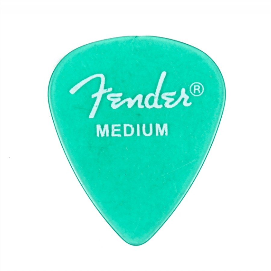 Fender California Clear Picks Surf Green - Medium - 1 Adet Gitar Penası