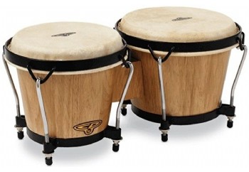 LP CP221-DW Tunable Bongos DW - Dark Wood - Bongo