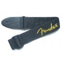 Fender Poly Logo Strap Sarı Logo