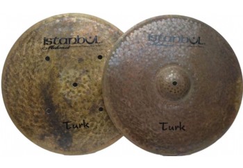 İstanbul Mehmet Turk Flat Hole Bottom Hi-Hat 13 inch - HHTH13 - Hi-Hat