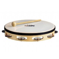 Nino 25 Headed Wood Tambourines Tek sıra zilli