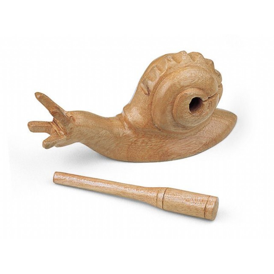 Nino 538 Wood Animals Snail Guiro