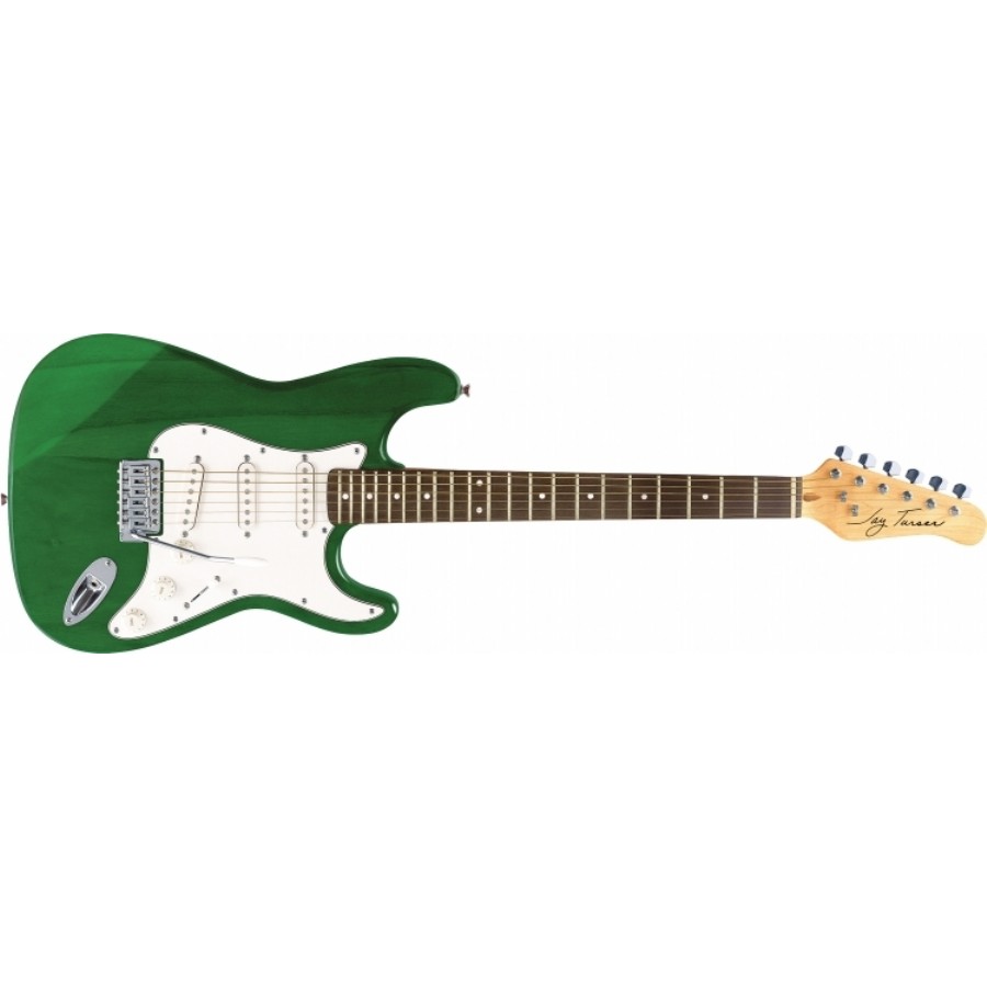 Jay Turser JT-300 TMG - Trans Moss Green Elektro Gitar