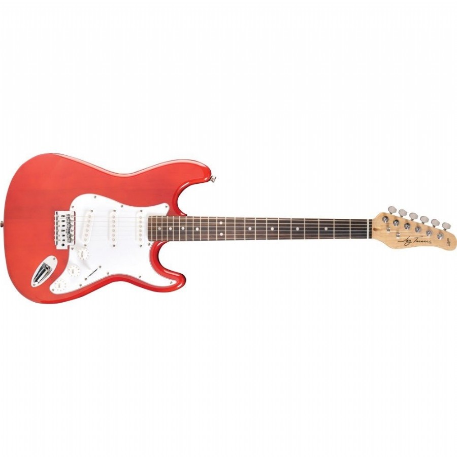 Jay Turser JT-300 TR - Transparent Red Elektro Gitar