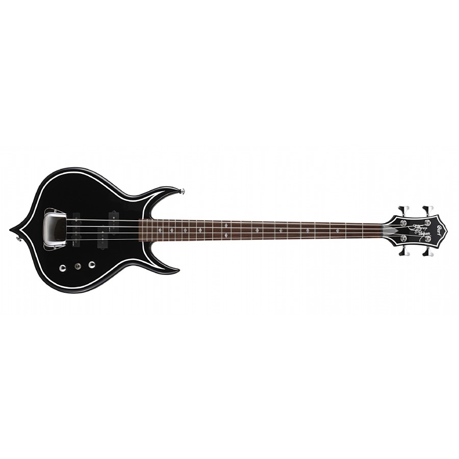 Cort Gene Simmons GS-Punisher-2 Bass BK - Black Bas Gitar