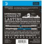 D'Addario EXP220 Coated Nickel Wound Bass, Super Light, 40-95, Long Scale Takım Tel Bas gitar teli 040-095