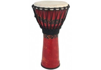 Toca Percussion SFDJ-10RP - Freestyle Rope Tuned Djembe Bali Red - 10