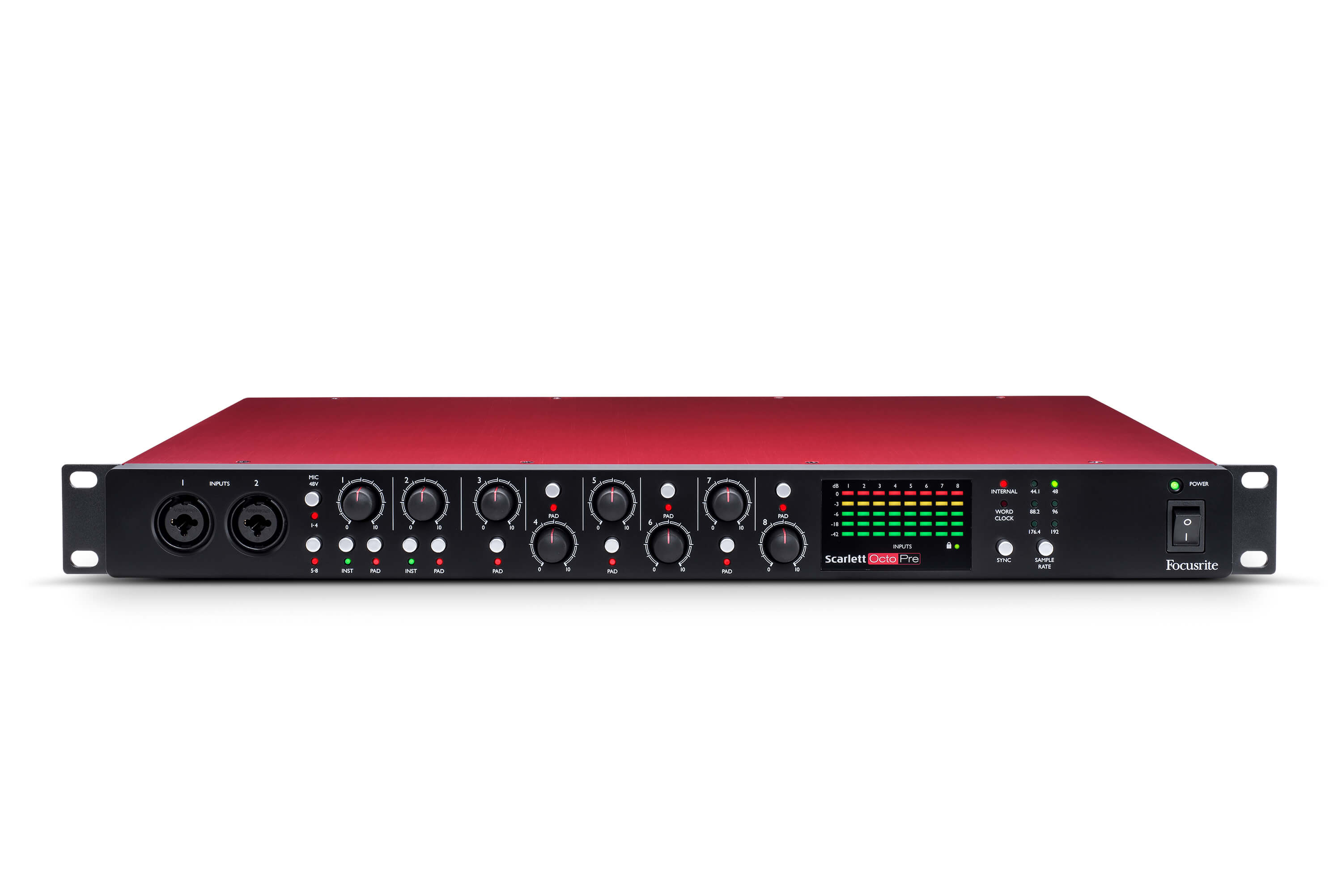 Focusrite OctoPre MkⅡ マイクプリアンプ Focusrite OctoPre MkII Mikrofon Preamfisi Fiyatı | MyDukkan