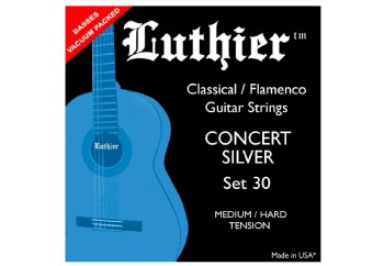 Luthier Concert Silver Set 30 Takım Tel - Klasik Gitar Teli