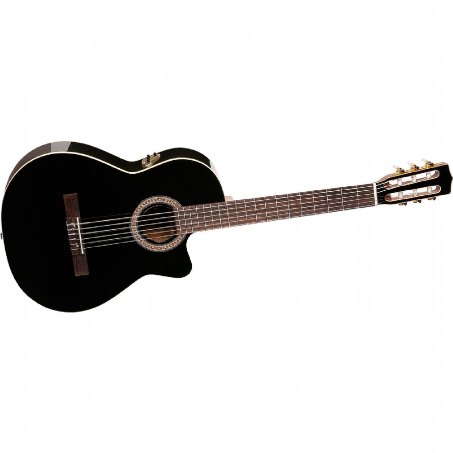 La Patrie Hybrid CW Black Elektro Klasik Gitar