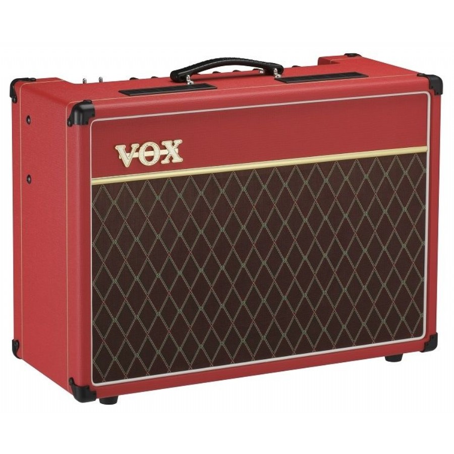 Vox Custom AC15C1 RD - Kırmızı Elektro Gitar Amfisi
