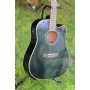 Cort AD880-AB TBK - Trans Black Akustik Gitar