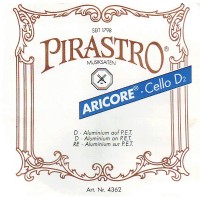 Pirastro Aricore Cello Strings D (Re) - Tek Tel