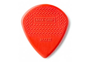Jim dunlop Max-Grip Jazz III Nylon - 1 Adet - Pena