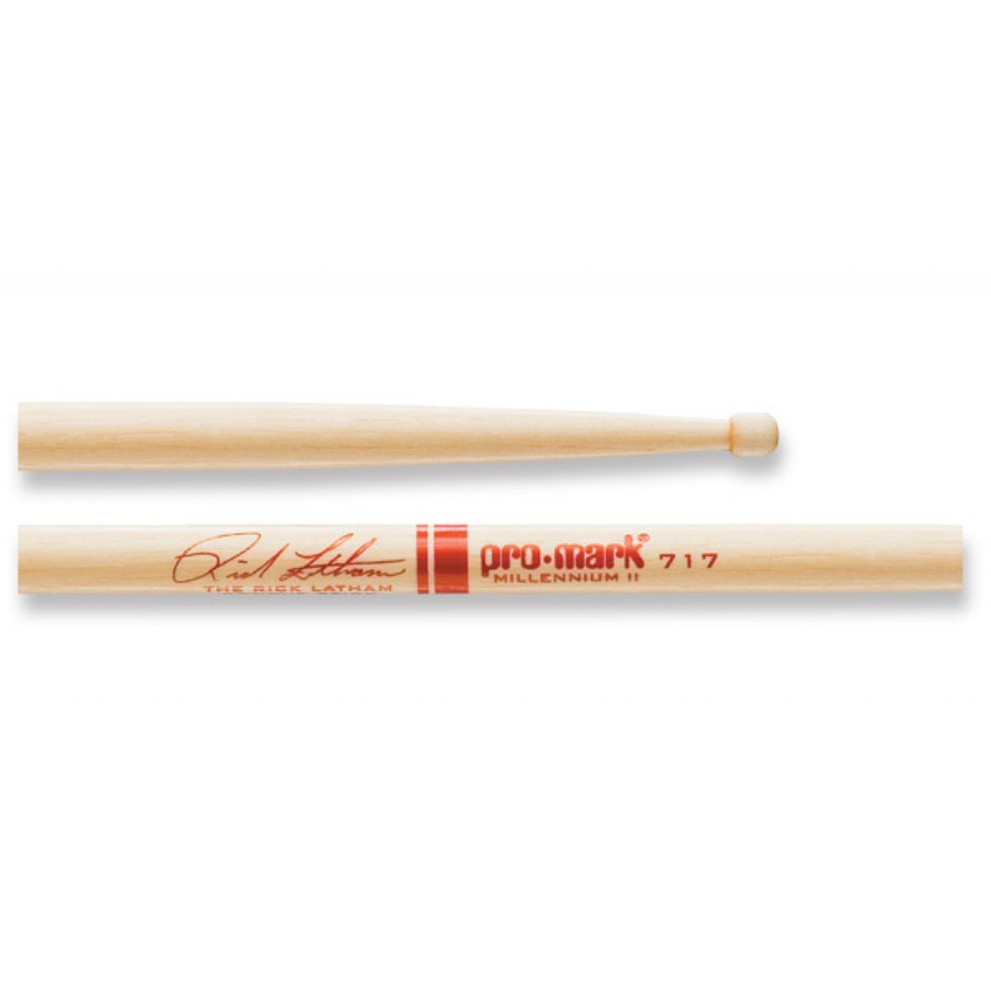 Promark TX717W Rick Latham Signature Series Wood Tip Drumsticks Baget