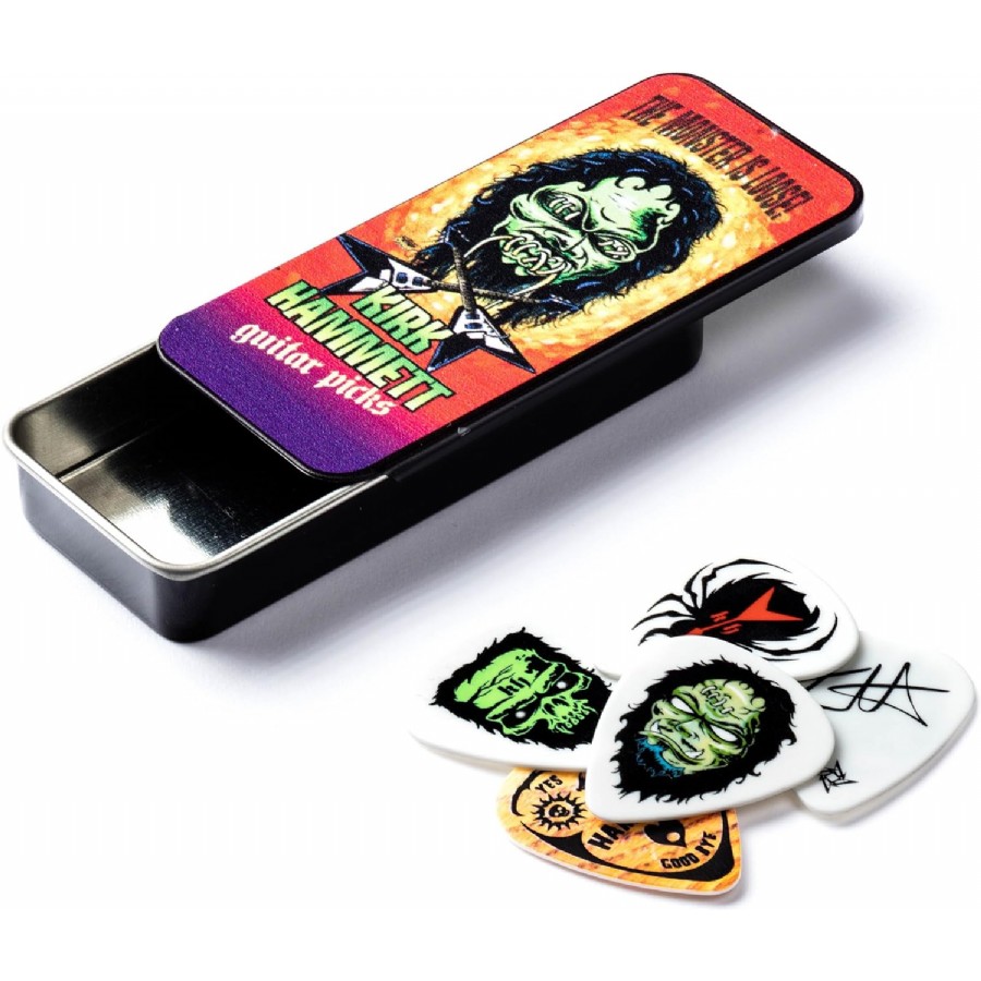 Jim Dunlop Kirk Hammett Monster Loose Signature Picks 6 adet Pena