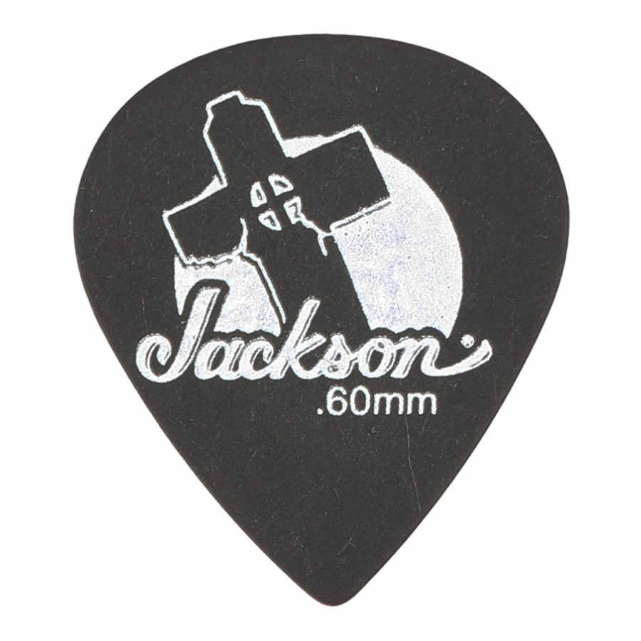 Jackson The Bloodline Picks Cross / Thin-Medium / .60mm - 1 Adet Pena