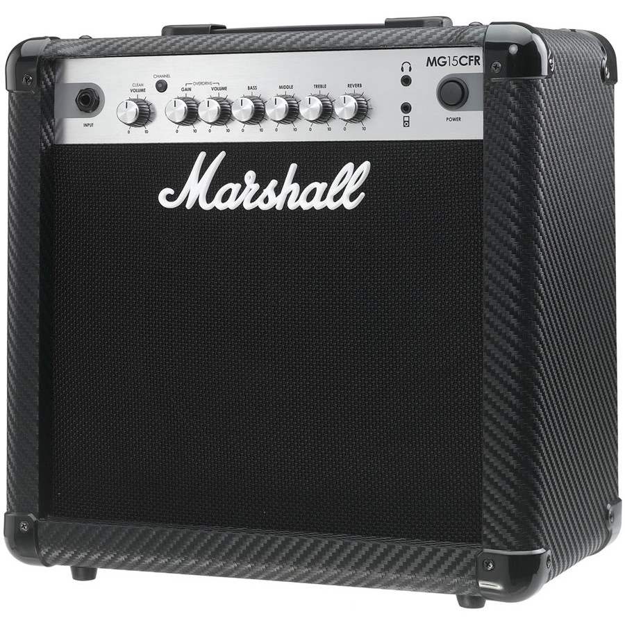 Marshall MG15 CFR Carbon Fiber Elektro Gitar Amfisi