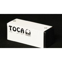 Toca Percussion Aluminum Square Shakers, White T-2204 - 4 inç