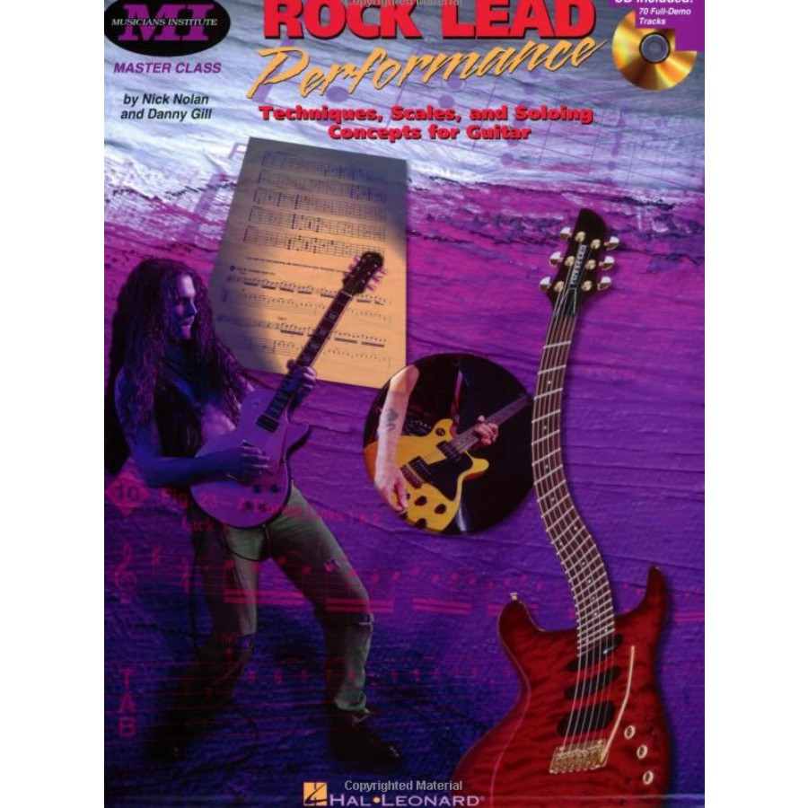Rock Lead Performance Kitap Gitar Metodu