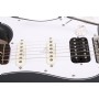 Squier Vintage Modified Stratocaster HSS Charcoal Frost Metallic Rosewood Elektro Gitar