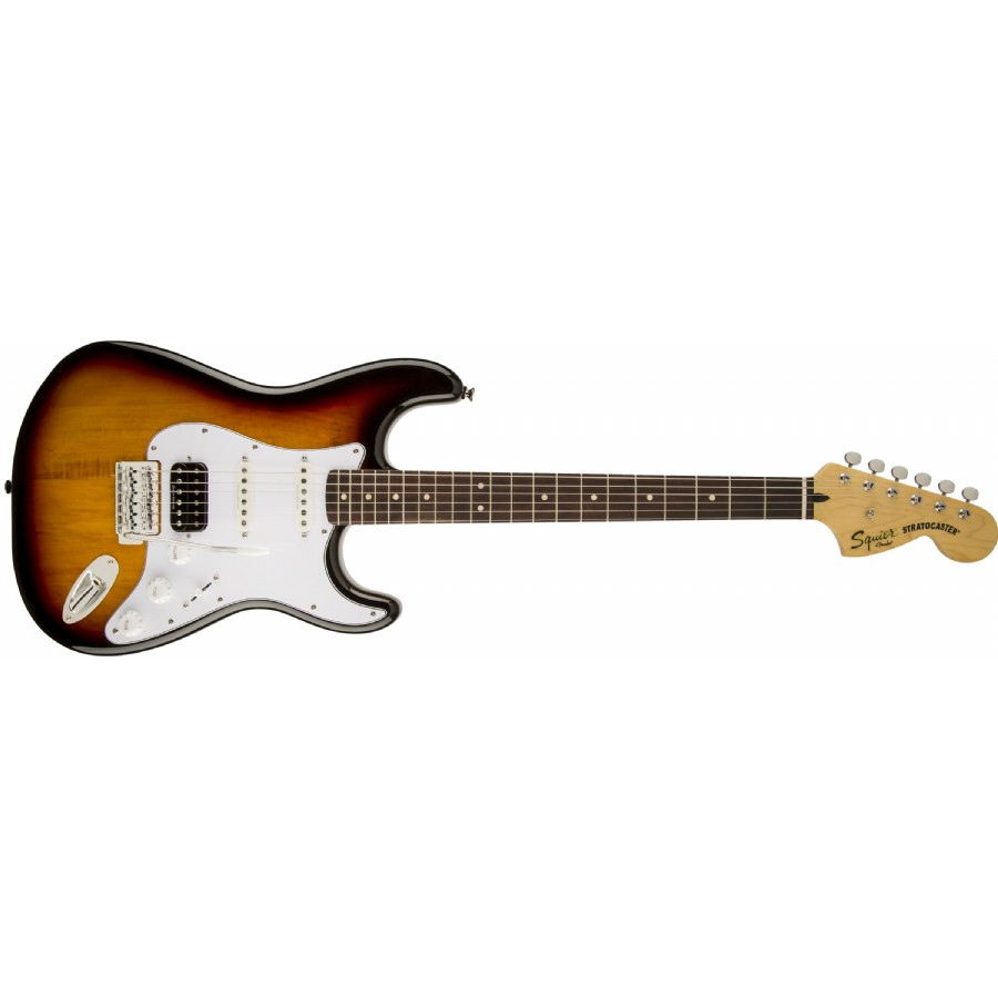 Squier Vintage Modified Stratocaster HSS 3-Tone Sunburst - Indian Laurel Elektro Gitar