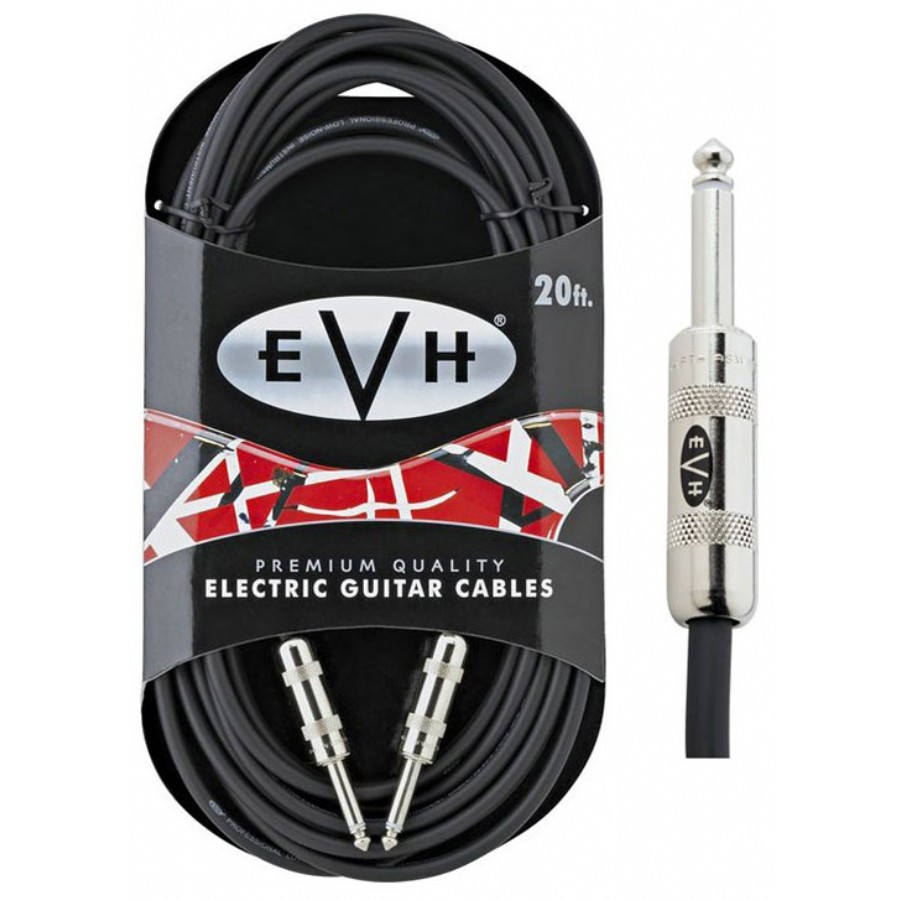 EVH Premium Cable 20 S to S 6 Metre Enstrüman Kablosu ( 6 metre)