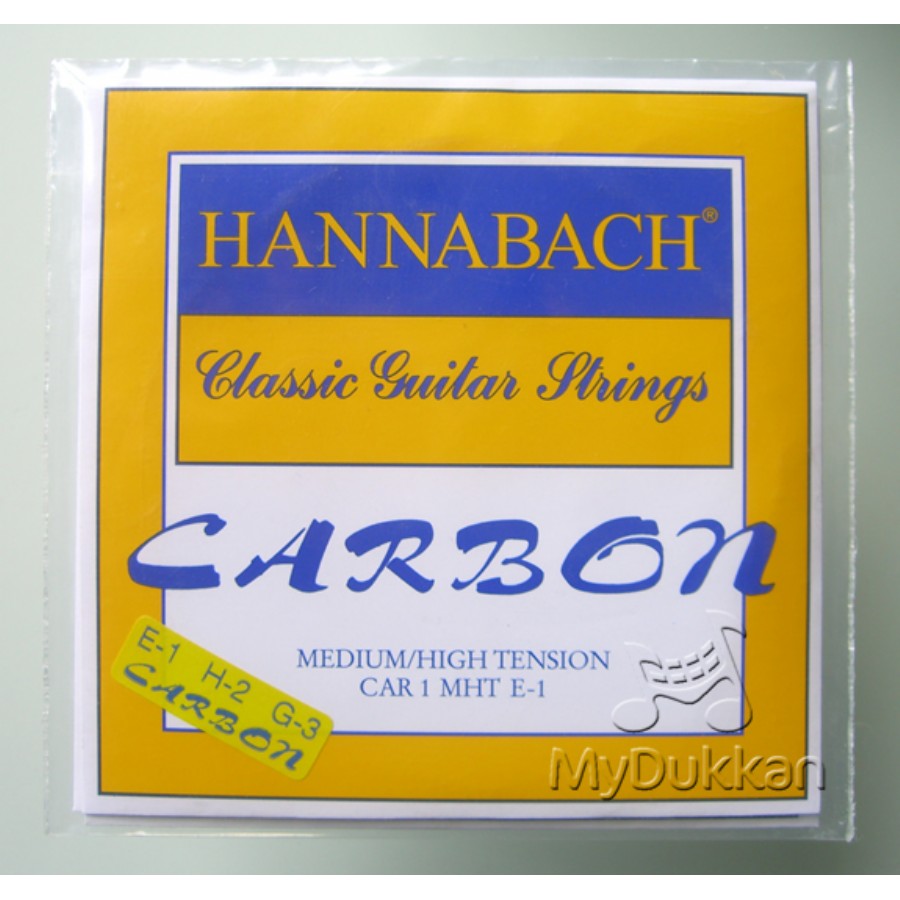 Hannabach Carbon Alt 3 Tel Klasik Gitar Teli