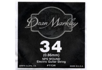 Dean Markley Wound Single 1134 - 034w - Elektro Gitar Tek Tel (Sarımlı)