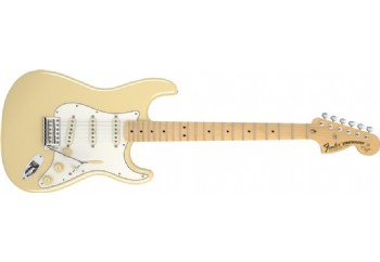 Fender Yngwie Malmsteen Stratocaster Vintage White Scalloped Maple - Elektro Gitar